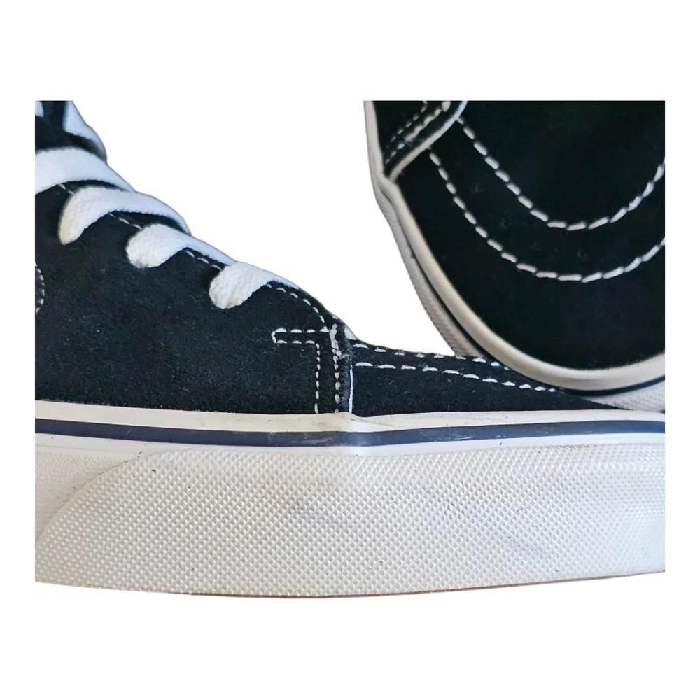 VANS Sk8-Hi UNISEX Casual High-Top Skate Shoes, Signature Waffle Rubber Sole - Picture 6 of 11